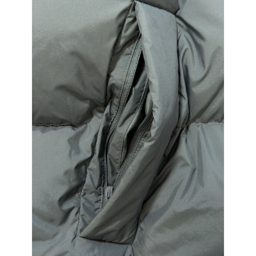 Lululemon Wunder Puff Mid-Length Vest Size 6 Color Oil Grey/Belgian Blue Hooded - Picture 12 of 13